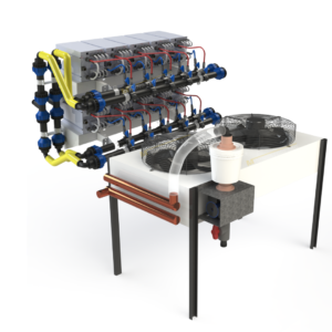 Sistema de refrigeración para 10 Asics Hydrocooling